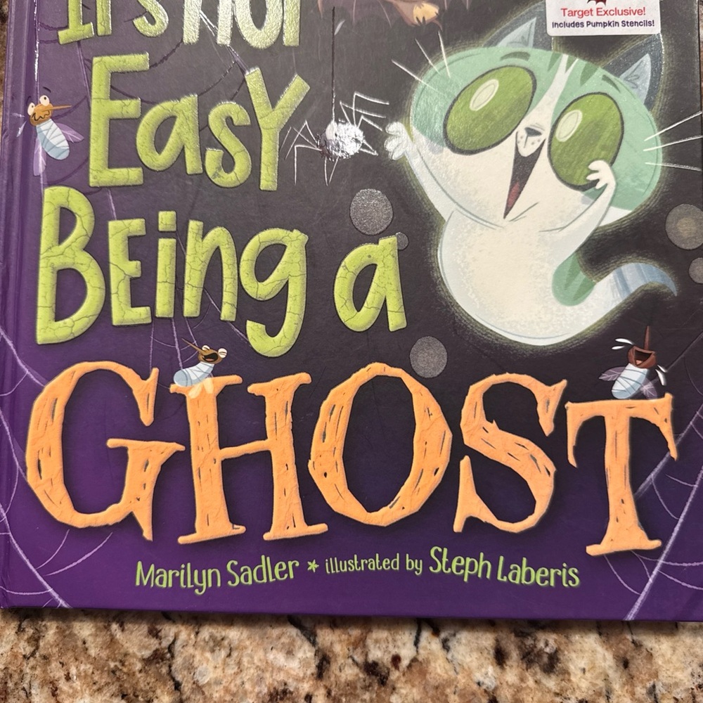 It's Not Easy Being a Ghost Book by Marilyn Sadler